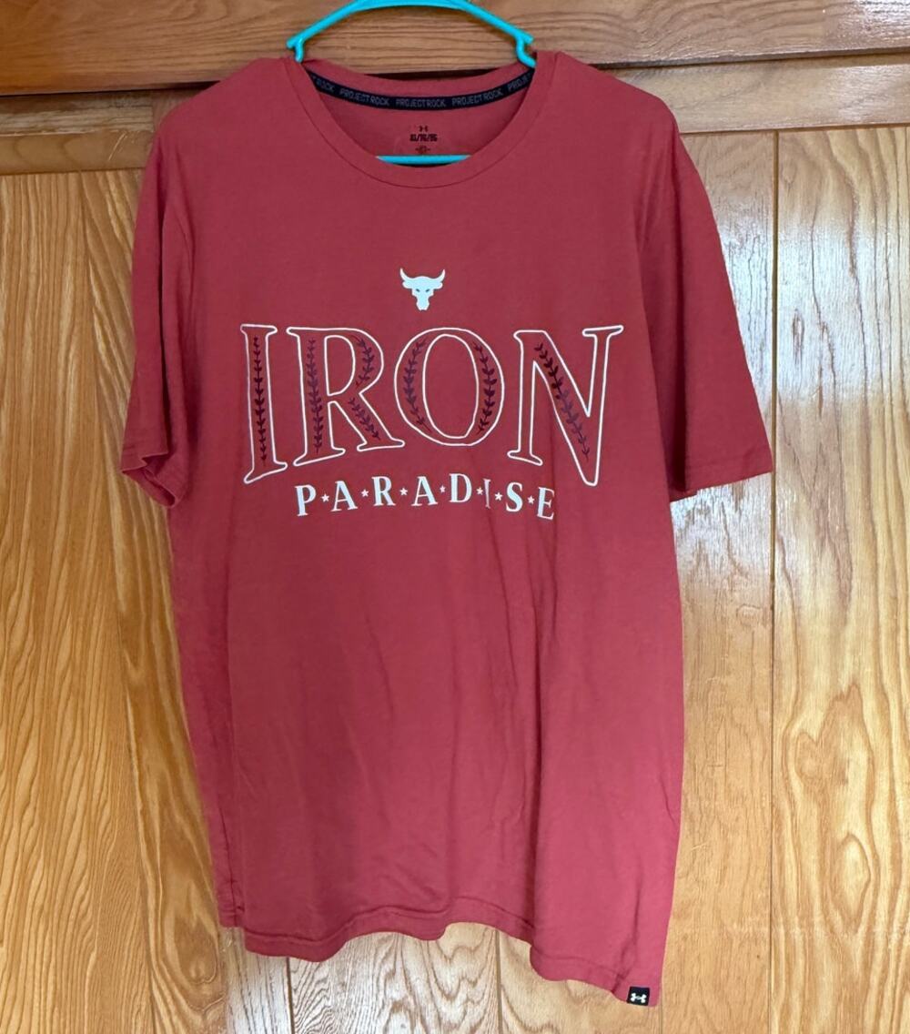 Men's Under Armour Project Rock "Iron Paradise" T-Shirt XL